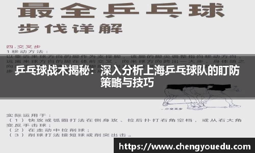 乒乓球战术揭秘：深入分析上海乒乓球队的盯防策略与技巧